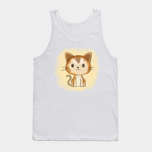 little orange kitty Tank Top